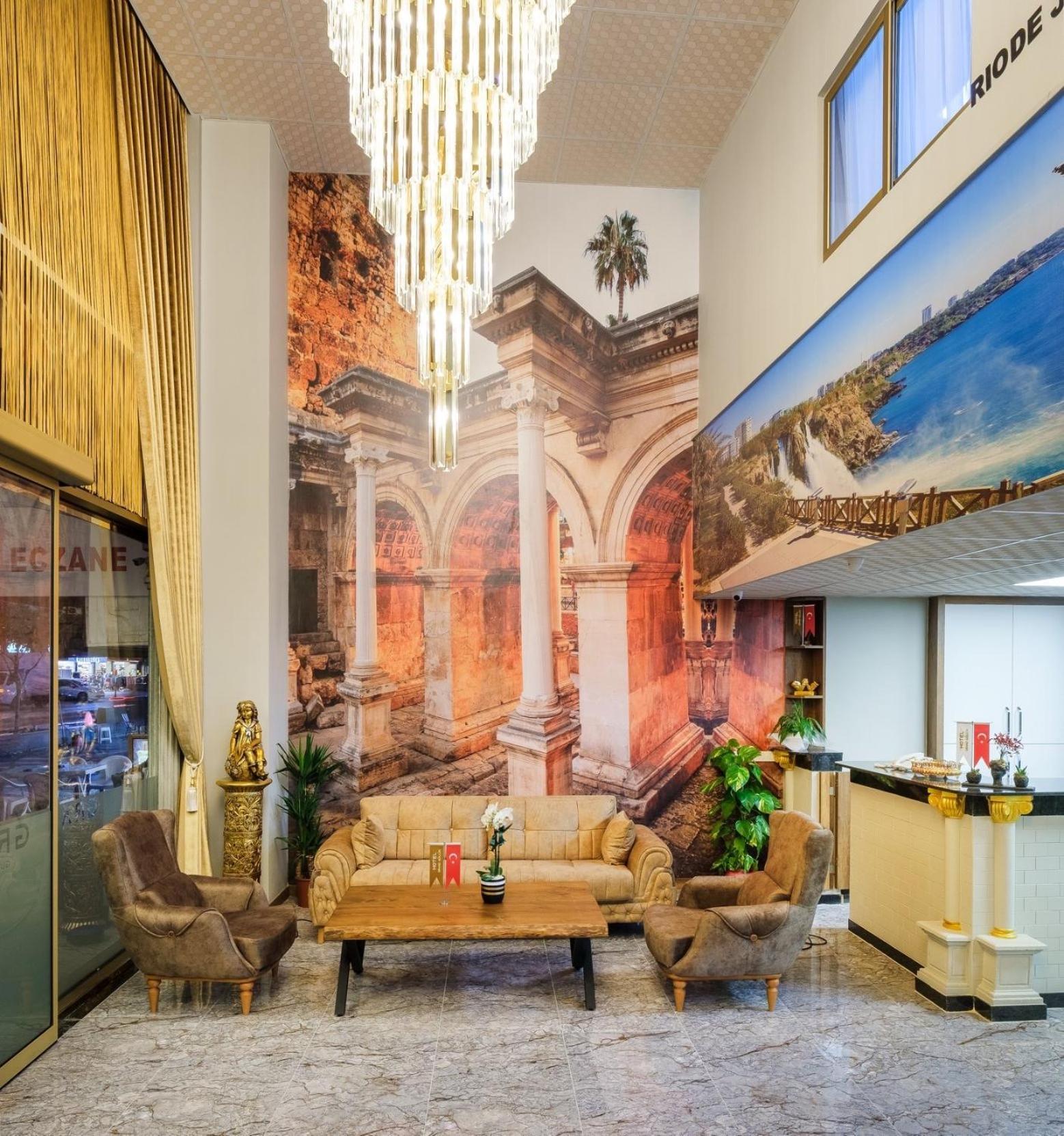 Grand Gulluk Hotel & Spa City Center Antalya Antália Exterior foto